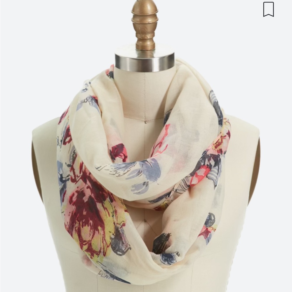 Octavia Sana Floral Print Infinity Scarf